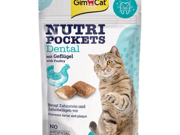 GimCat Nutri Pockets Dental With Chicken
