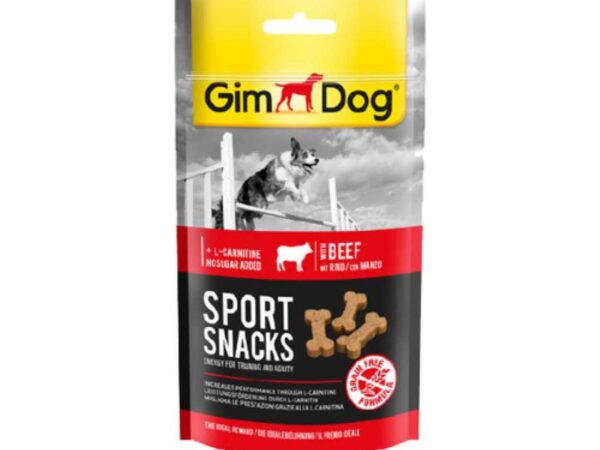 GimDog Sport Snacks Beef Flavour