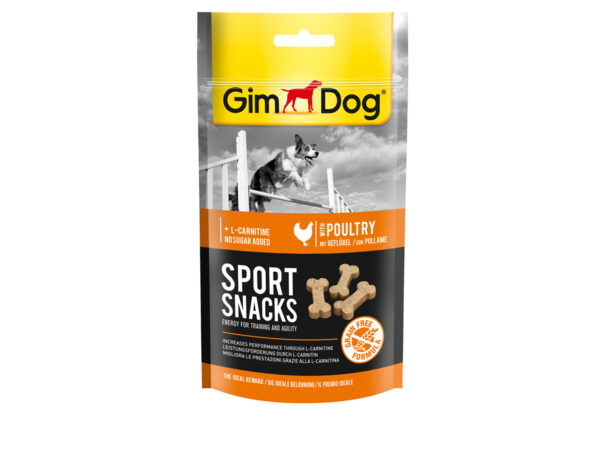 GimDog Sport Snacks Poultry Flavour