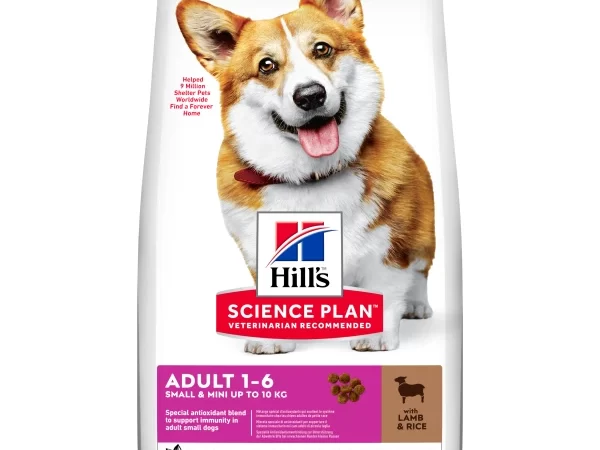 Hill's Science Plan Small & Mini Adult 1-6 With Lamb & Rice