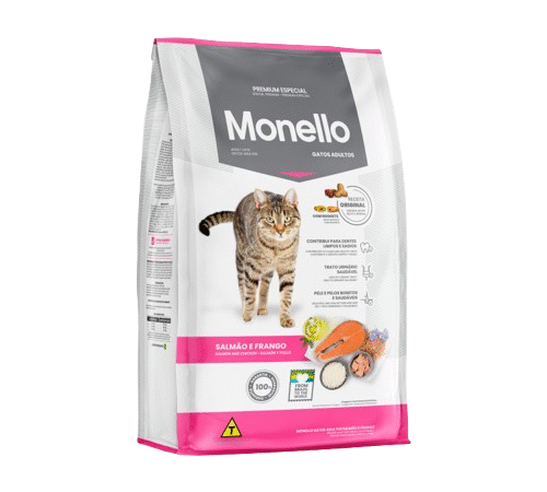 Monello Mix Adult Cat Food with Salmon & Chicken