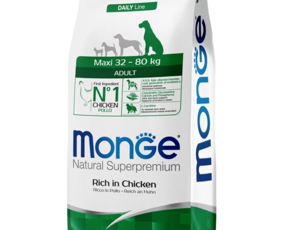 Monge Maxi Adult Dog Food With Chicken