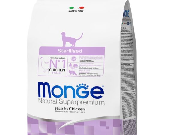 Monge Natural Superpremium Sterilised Rich in Chicken