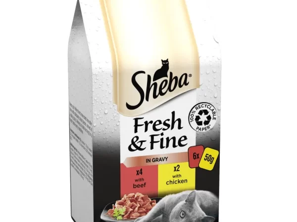 Sheba Beef & Chicken In Sauce Pack