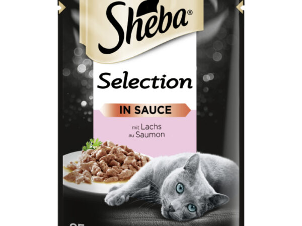 Sheba Selection in Sauce with Salmon