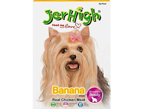 JerHigh Sticks Banana Real Chicken Meat