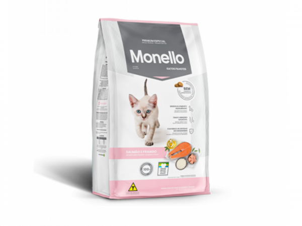 Monello Kitten Food with Salmon & Chicken