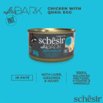 Schesir After Dark Chicken & Quail Egg in Paté