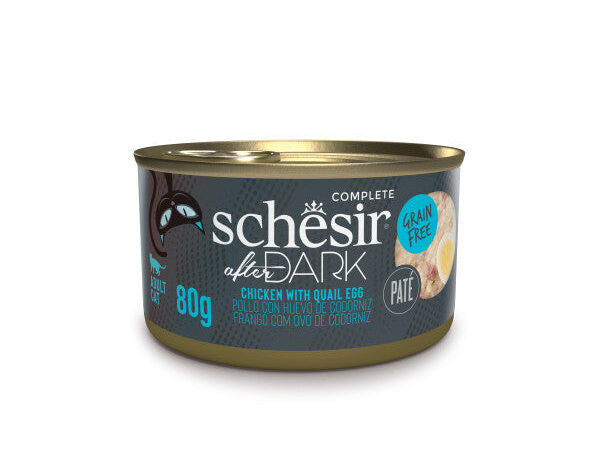 Schesir After Dark Chicken & Quail Egg in Paté