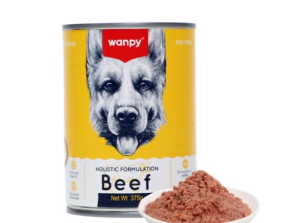 Wanpy Premium Dog Canned Food Beef