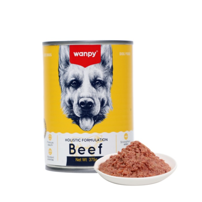 Wanpy Premium Dog Canned Food Beef
