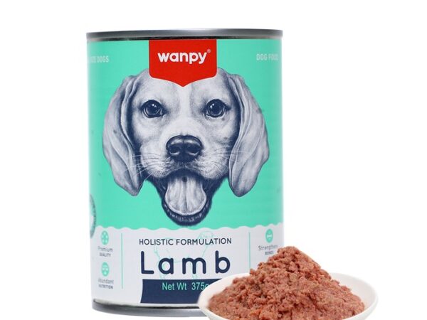 Wanpy Premium Dog Canned Food Lamb