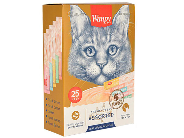 Wanpy Creamy Treat Assorted