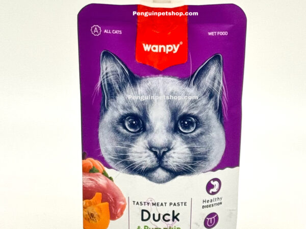 پودینگ گربه ونپی Duck & Pumpkin وزن 90 گرم