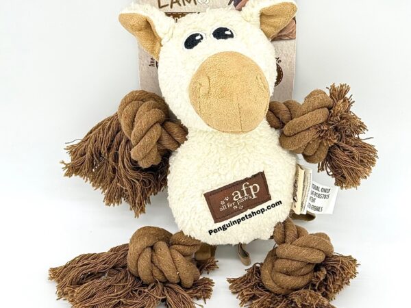 اسباب بازی سگ الاغ صدا دار (تاگ آموزشی)  ای اف پی ROPE ANIMAL