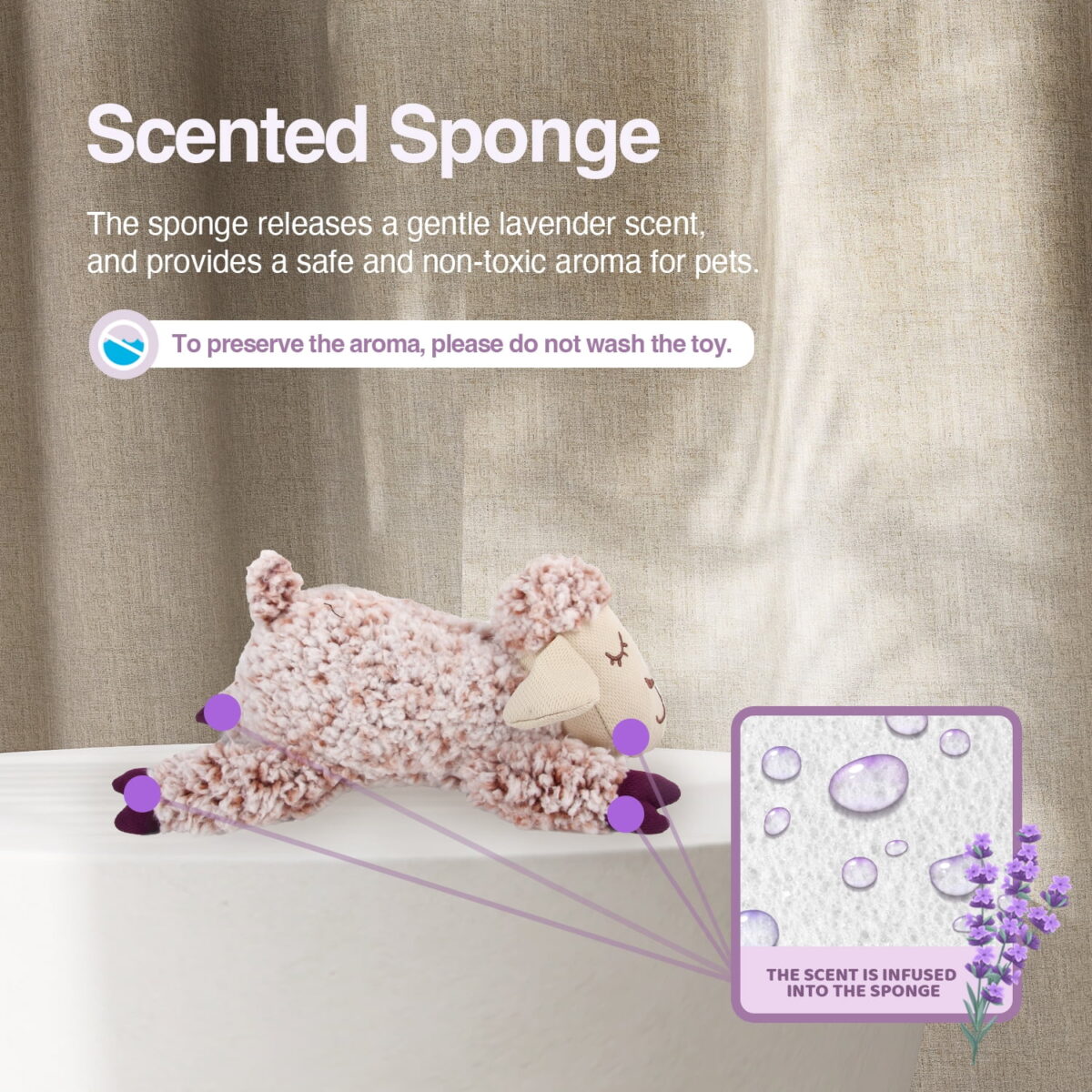 AFP Calming Pals Lavender Scent Sheep