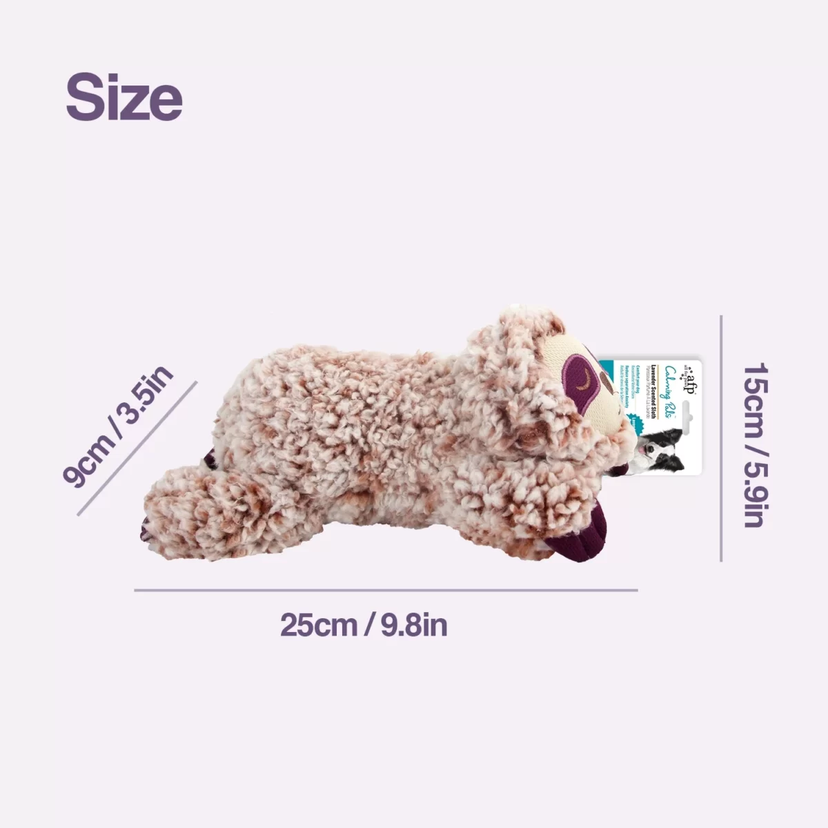 AFP Calming Pals Lavender Scent Sloth