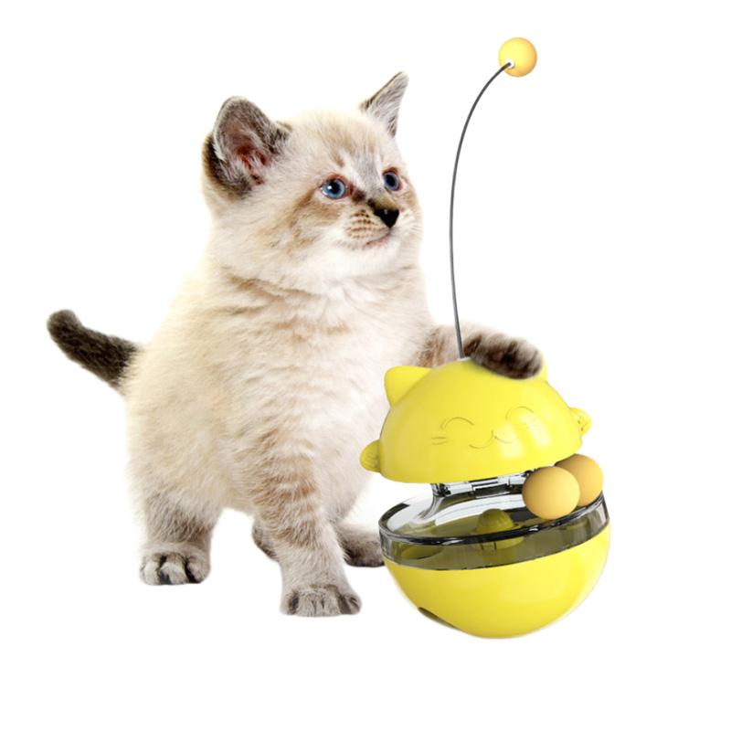 Lucky Kitty Spinning Food Dispenser Ball