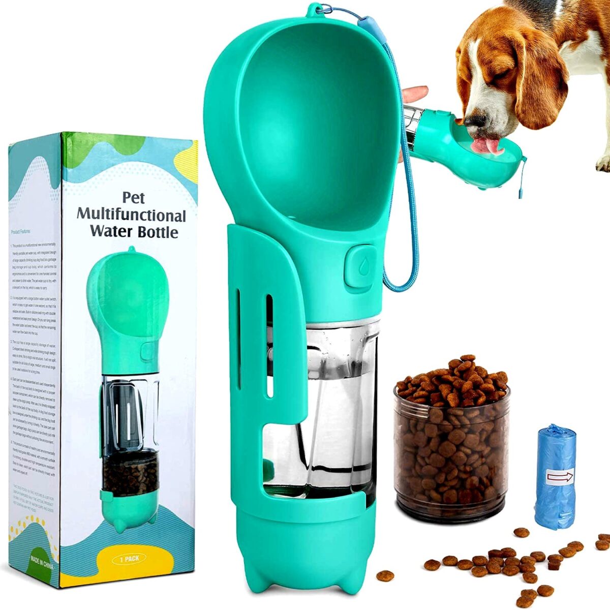Pet Multifunctional Water Bottle
