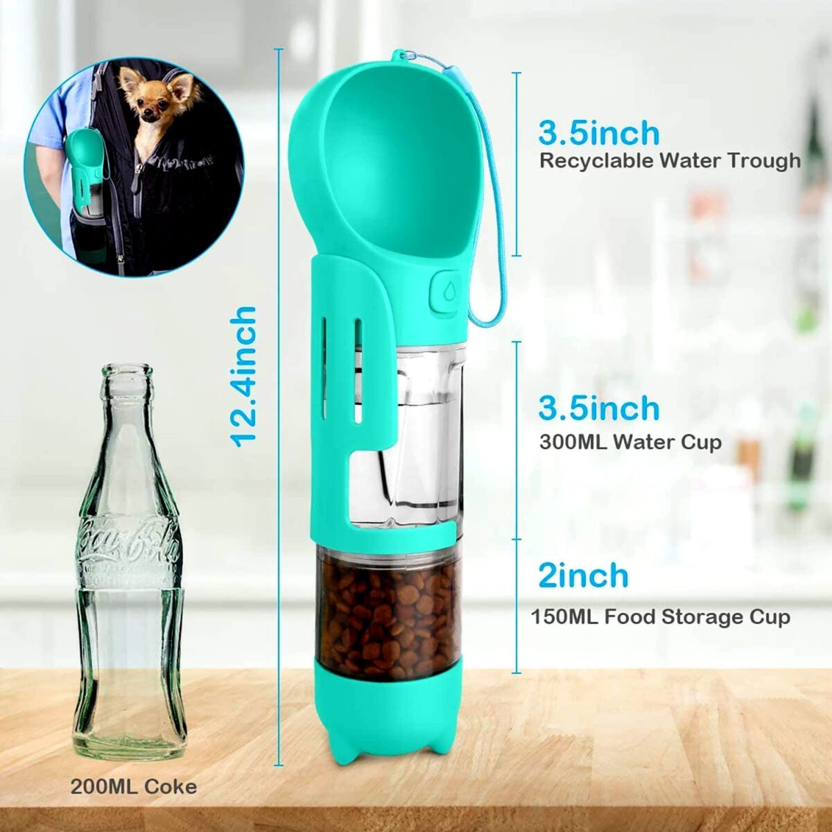 Pet Multifunctional Water Bottle