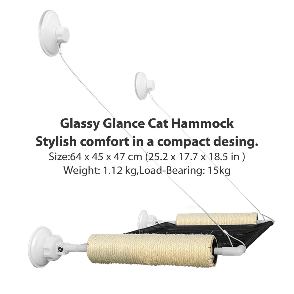 SHAWN Glassy Glance Cat Hammock