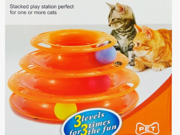 Tower of Tracks Cat Toy
