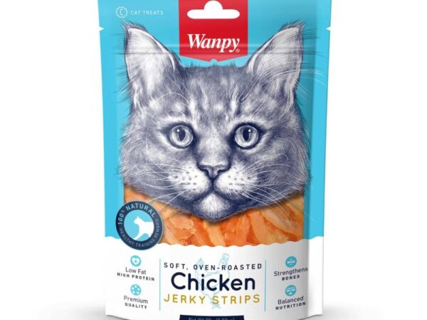Wanpy Chicken Jerky Strips