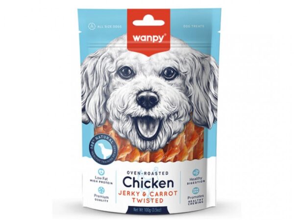Wanpy Chicken Jerky & Carrot Sticks