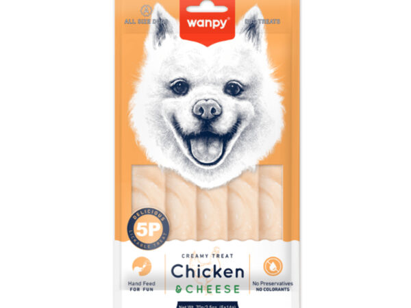 Wanpy Creamy Treat With Chicken & Cheese