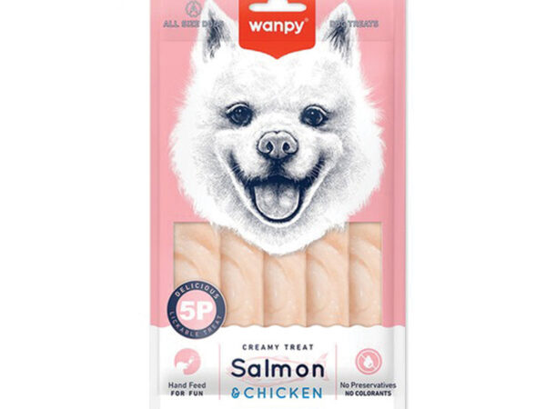 Wanpy Creamy Treat With Salmon & Chicken