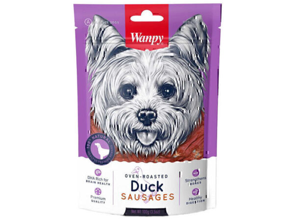 Wanpy Oven-Roasted Duck Sausages