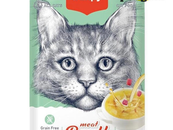 سوپ گربه ونپی با طعم تن | Wanpy Meat Broth – Tuna (50g)