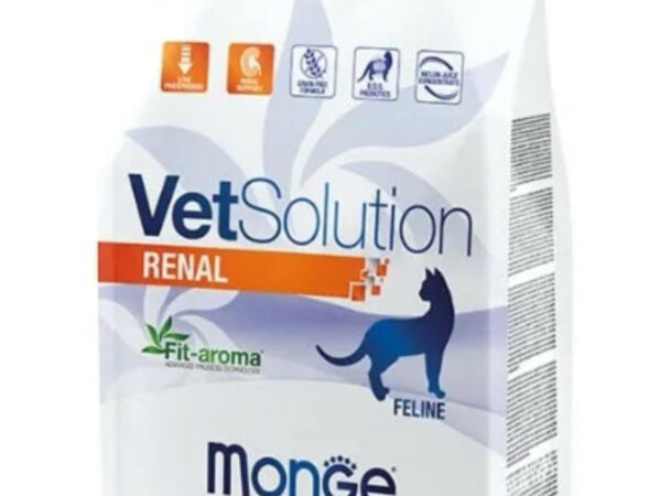 غذای خشک رژیمی مخصوص نارسایی کلیه 1.5kg Monge VetSolution Renal