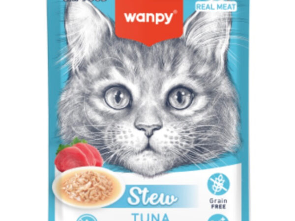 خوراک گربه ونپی Tuna Stew in Gravy وزن 70 گرم