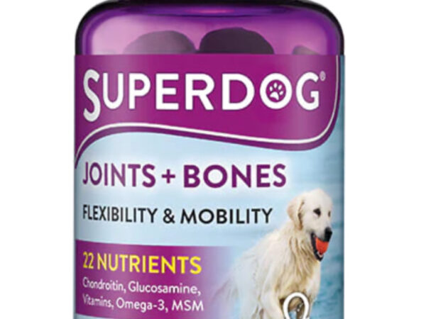 قرص تقویت کننده استخوان و مفاصل سگ سوپر داگ مدلVitabiotics SuperDog Joints & Bones 60‑tab