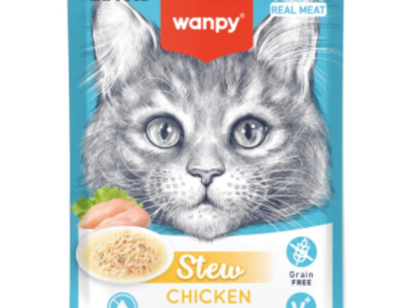 خوراک گربه ونپی CHICKEN Stew in Gravy وزن 70 گرم
