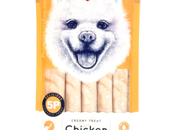 بستنی سگ ونپی Creamy Treat With Chicken & Cheese بسته 5 عددی