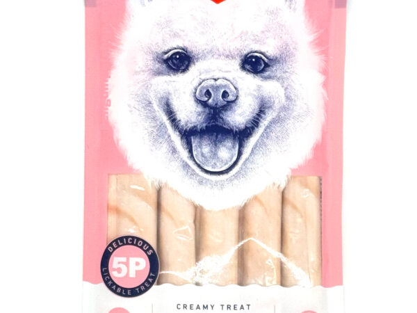 بستنی سگ ونپی Creamy Treat With Salmon & Chicken بسته 5 عددی