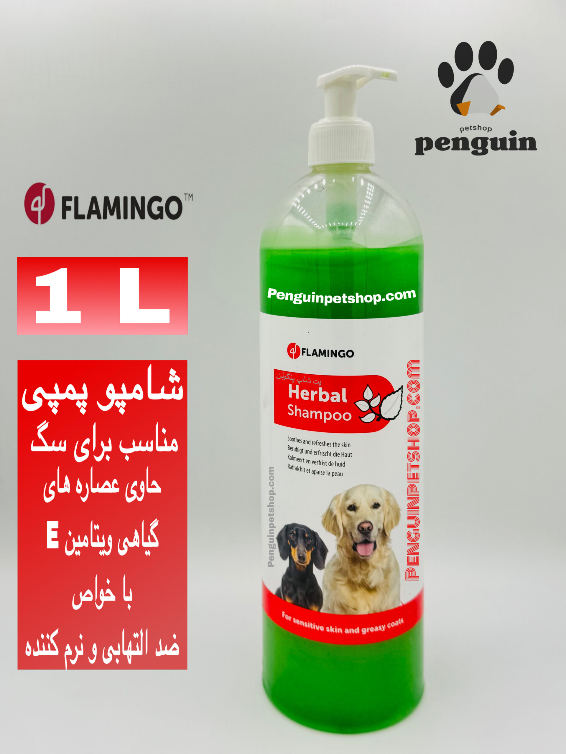 شامپو آلوئه ورا سگ فلامینگو