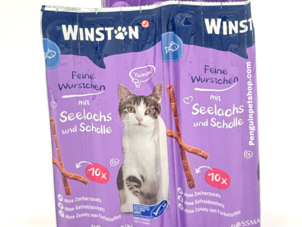 تشویقی مدادی گربه وینستون Salmon بسته 10 عددی