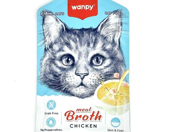 سوپ گربه ونپی Chicken وزن 50گرم