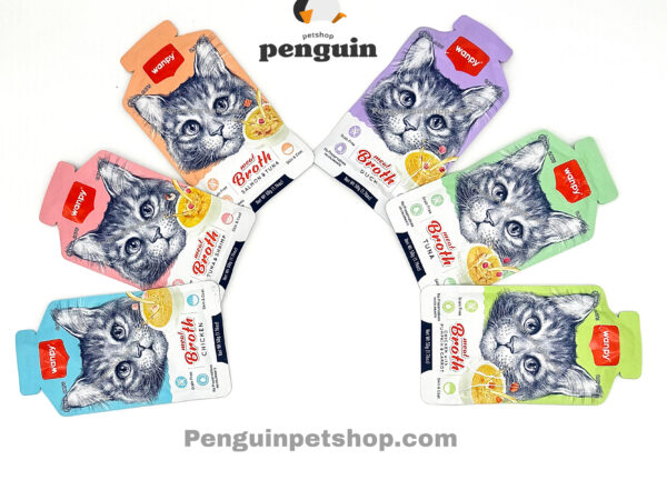 سوپ گربه ونپی در شش طعم Soup in six flavors