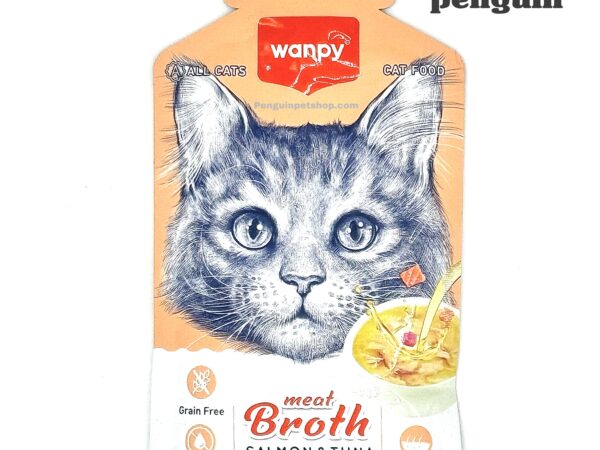 سوپ گربه ونپی Salmon & Tuna وزن 50گرم