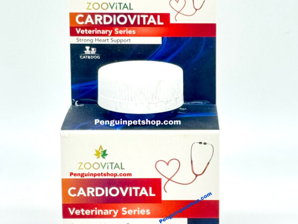 مکمل تقویت قلب سگ و گربه زوویتال CARDIOVITAL قرص 60عددی