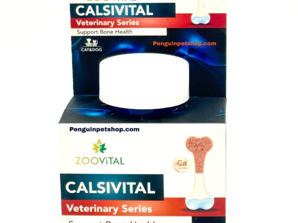 مکمل کلسیم سگ و گربه زوویتال CALSIVITAL قرص 60عددی