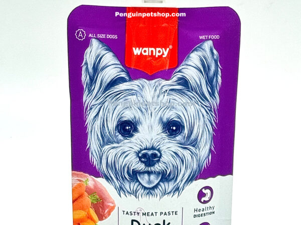 پودینگ سگ ونپی Duck & Carrot & Peas وزن 90 گرم