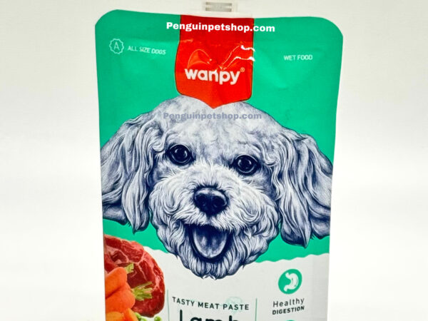 پودینگ سگ ونپی Lamb & Carrot & Peas وزن 90 گرم