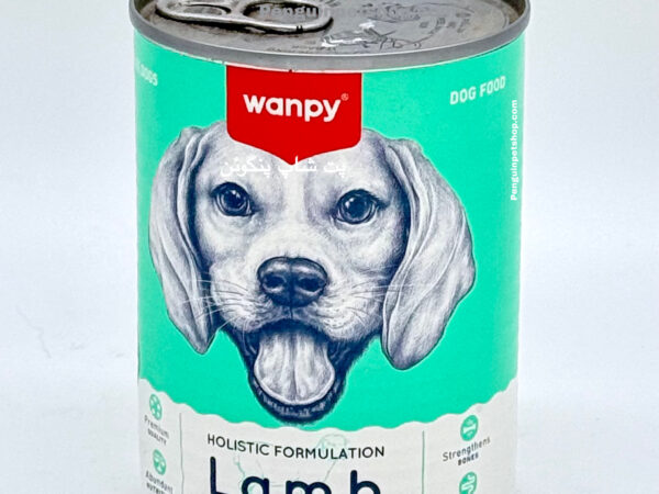 کنسرو سگ ونپی طعم گوشت بره Holisthc Formulation Lamb وزن 375 گرم