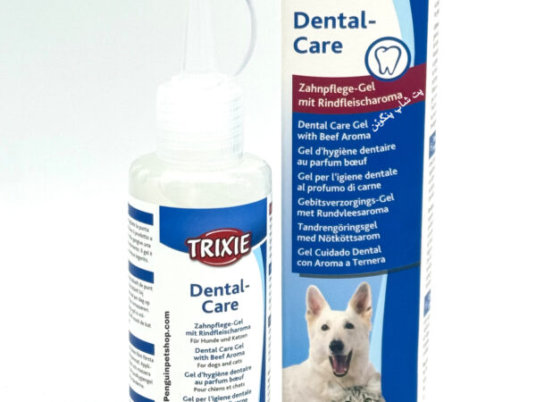 ژل دندان خوراکی سگ و گربه تریکسی Dental Care Gel وزن 100 گرم