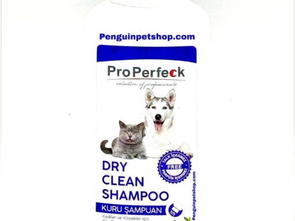 شامپو خشک سک و گربه پروپرفک با رایحه لوندرPro Perfeck Dry Clean Shampoo وزن 150 گرم